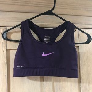 Nike sports bra, size small.
